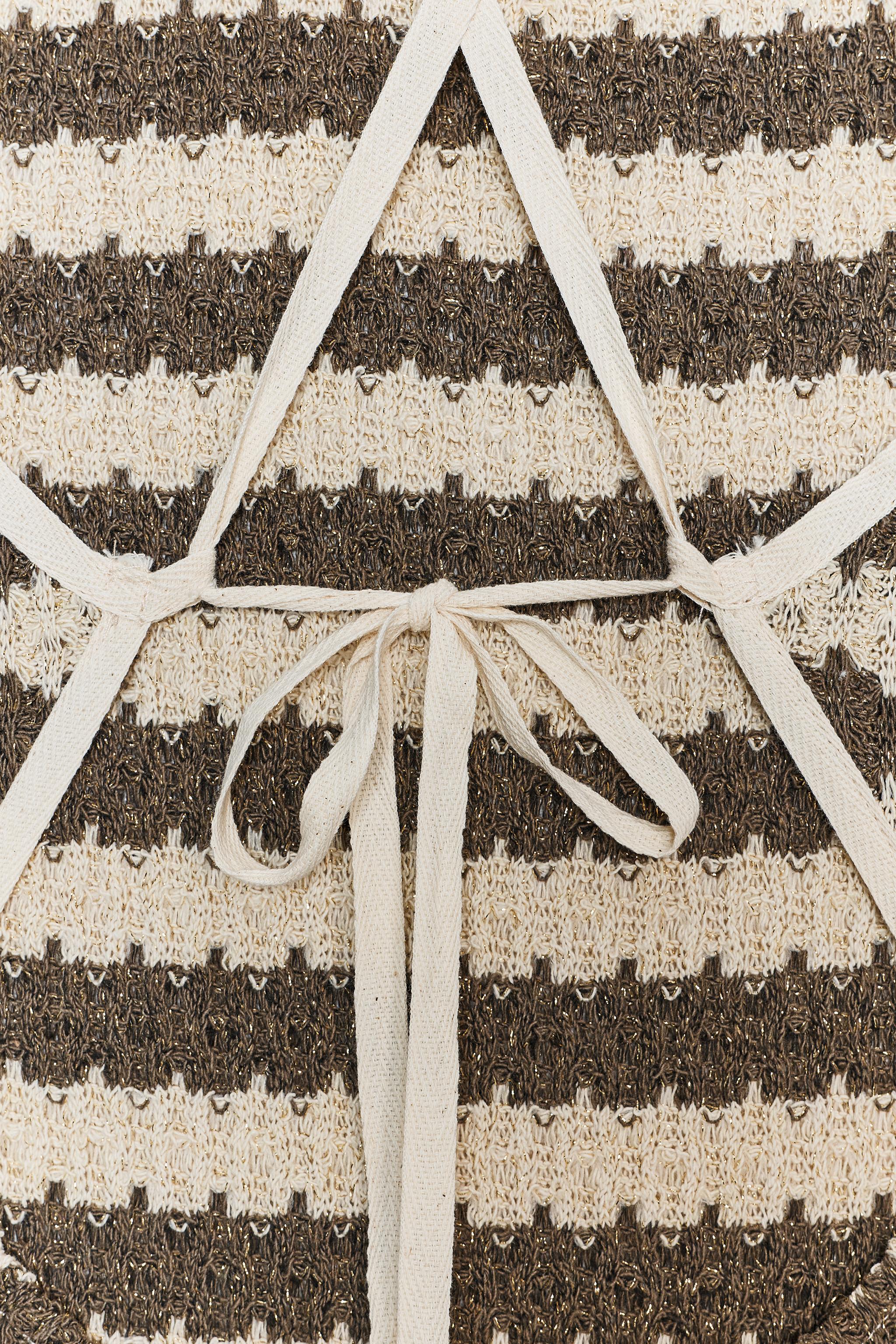 STRIPED RUSTIC DRESS